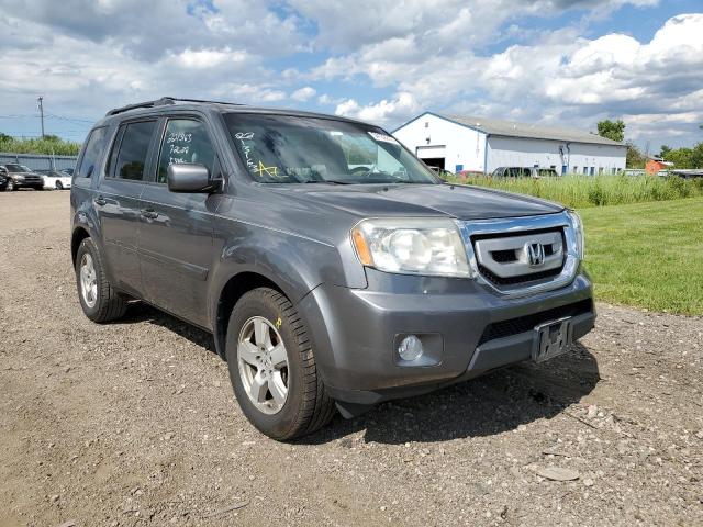 HONDA PILOT EXL 2011 with VIN 5FNYF4H54BB040627 - Photo from auction