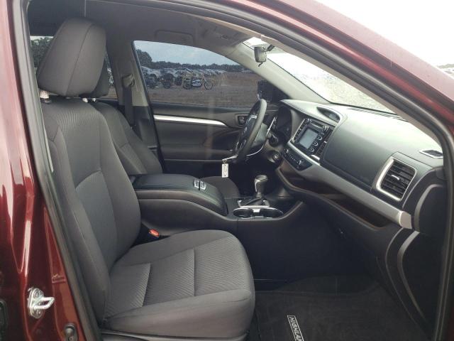 Photo 5 from auction – 2019 TOYOTA HIGHLANDER with VIN 5TDZZRFH9KS352315