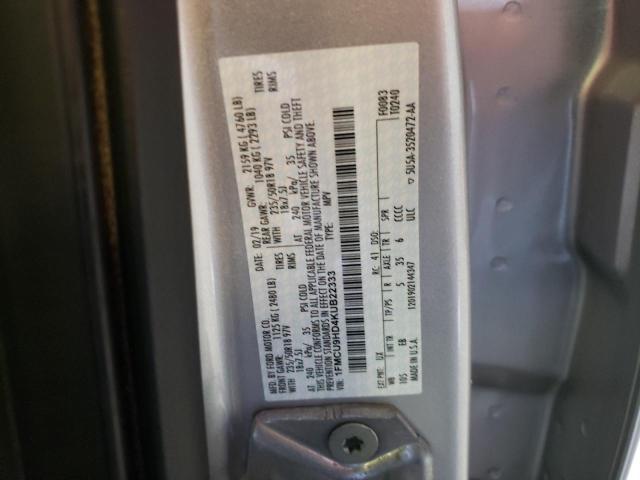 Photo 10 from auction – 2019 FORD ESCAPE SEL with VIN 1FMCU9HD4KUB22333