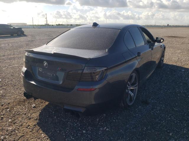 Photo 4 from auction – 2014 BMW M5 with VIN WBSFV9C55ED593385