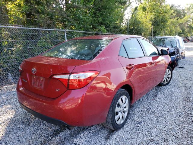 Photo 4 from auction – 2016 TOYOTA COROLLA L with VIN 2T1BURHE4GC700590