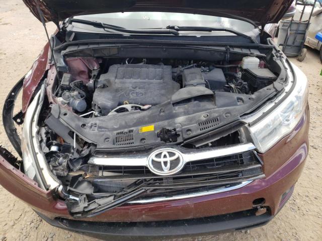 Photo 7 from auction – 2016 TOYOTA HIGHLANDER with VIN 5TDJKRFH0GS225414