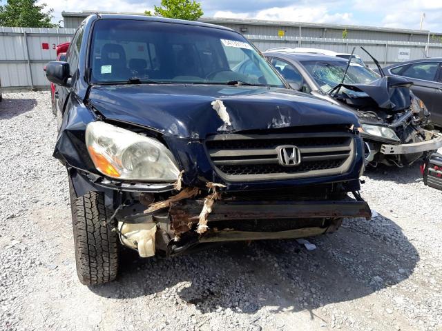 Photo 9 from auction – 2003 HONDA PILOT EXL with VIN 2HKYF18563H582989