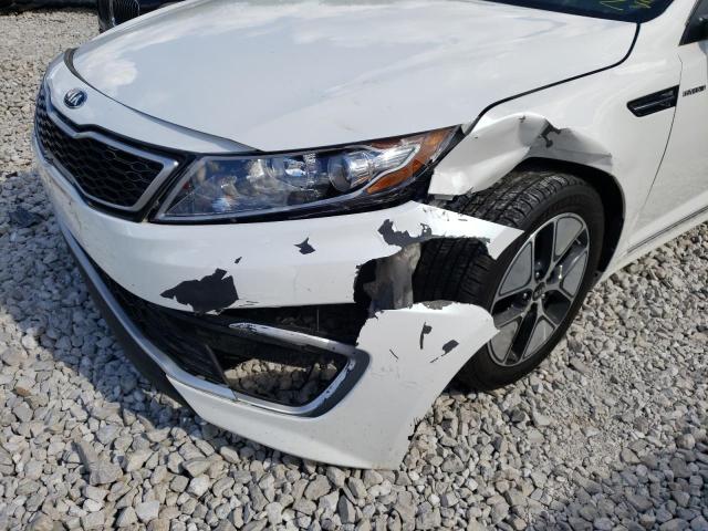 Photo 9 from auction – 2013 KIA OPTIMA HYB with VIN KNAGM4AD4D5048053