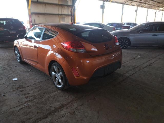 Photo 3 from auction – 2012 HYUNDAI VELOSTER with VIN KMHTC6AD3CU080167