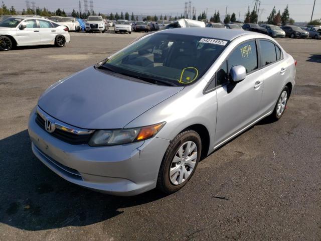Photo 2 from auction – 2012 HONDA CIVIC LX with VIN 19XFB2F53CE386752