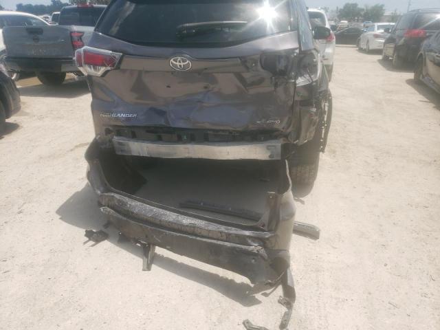 Photo 9 from auction – 2015 TOYOTA HIGHLANDER with VIN 5TDBKRFH1FS197786