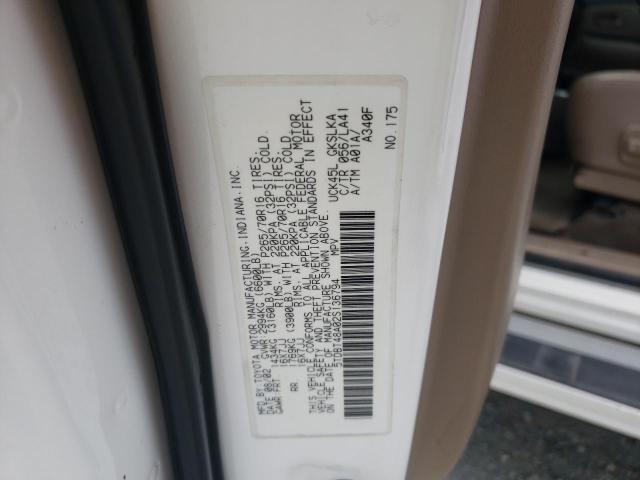 Photo 10 from auction – 2002 TOYOTA SEQUOIA LI with VIN 5TDBT48A02S136794