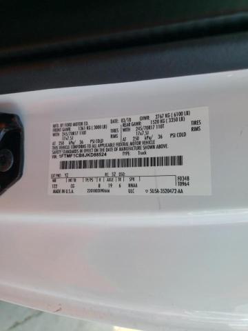 Photo 10 from auction – 2018 FORD F150 with VIN 1FTMF1CB8JKD88524