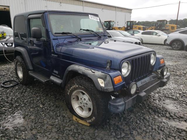 JEEP WRANGLER / 2003 with VIN 1J4FA49S33P339215 - Photo from auction