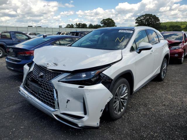 Photo 2 from auction – 2022 LEXUS RX 450H with VIN 2T2JGMDA5NC074758