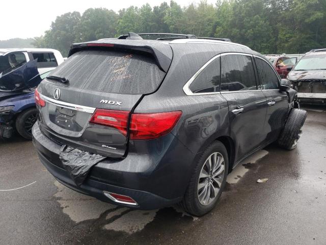 Photo 4 from auction – 2015 ACURA MDX TECHNO with VIN 5FRYD4H68FB008332