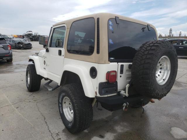 Photo 3 from auction – 2000 JEEP WRANGLER / with VIN 1J4FA59S3YP728644
