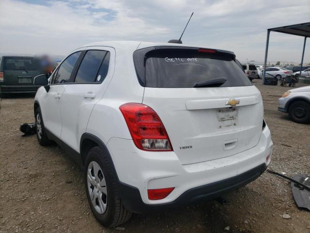 Photo 3 from auction – 2017 CHEVROLET TRAX LS with VIN KL7CJKSB2HB227188