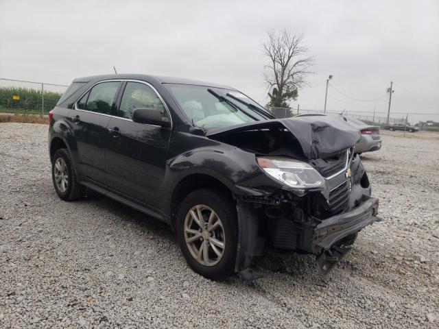 CHEVROLET EQUINOX LS 2017 with VIN 2GNFLEEK8H6266918 - Photo from auction