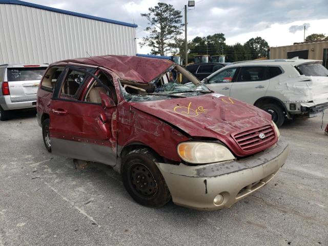 Photo 1 from auction – 2003 KIA SEDONA EX with VIN KNDUP131636414019
