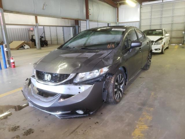 Photo 2 from auction – 2014 HONDA CIVIC EXL with VIN 19XFB2F98EE068700