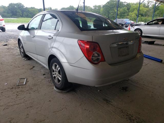 Photo 3 from auction – 2013 CHEVROLET SONIC LT with VIN 1G1JC5SH6D4165439