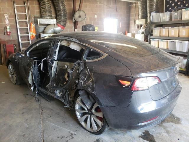 Photo 3 from auction – 2018 TESLA MODEL 3 with VIN 5YJ3E1EB2JF105771