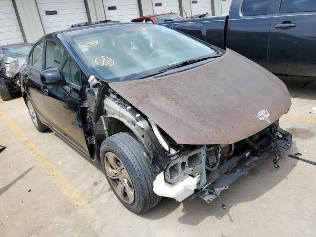 HONDA CIVIC LX 2013 with VIN 19XFB2F54DE211282 - Photo from auction