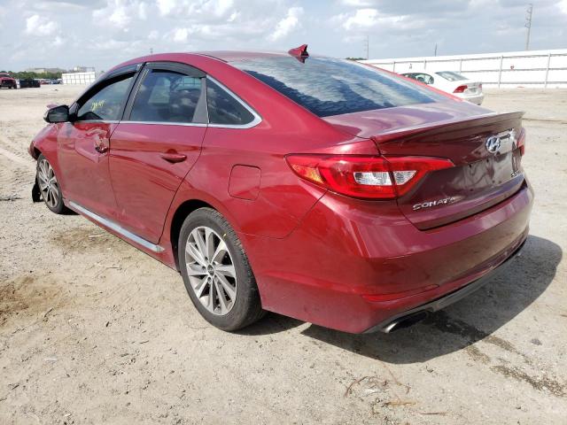 Photo 3 from auction – 2015 HYUNDAI SONATA SPO with VIN 5NPE34AF4FH114425