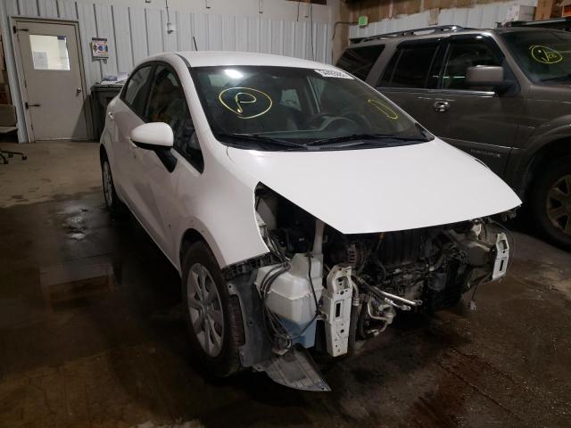 KIA RIO LX 2016 with VIN KNADM5A34G6648506 - Photo from auction