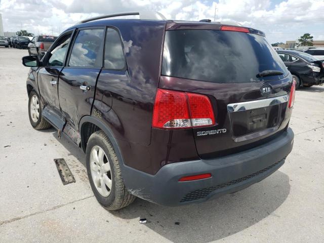 Photo 3 from auction – 2011 KIA SORENTO BA with VIN 5XYKTDA24BG124812
