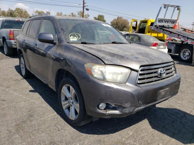 TOYOTA HIGHLANDER 2008 with VIN JTEDS43A782011676 - Photo from auction