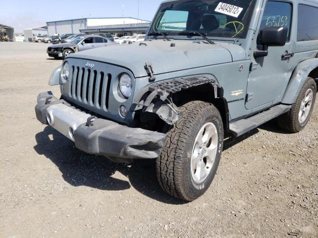 Photo 9 from auction – 2015 JEEP WRANGLER S with VIN 1C4GJWBG4FL528317