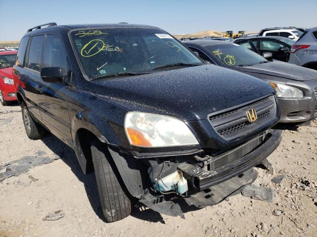 HONDA PILOT EXL 2003 with VIN 2HKYF18573H512871 - Photo from auction