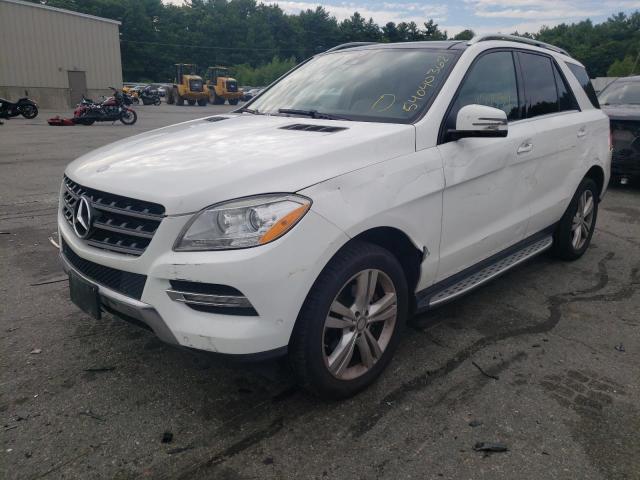 Photo 2 from auction – 2014 MERCEDES-BENZ ML 350 BLU with VIN 4JGDA2EB0EA346227