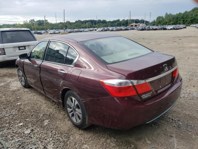 Photo 3 from auction – 2014 HONDA ACCORD LX with VIN 1HGCR2F37EA058707