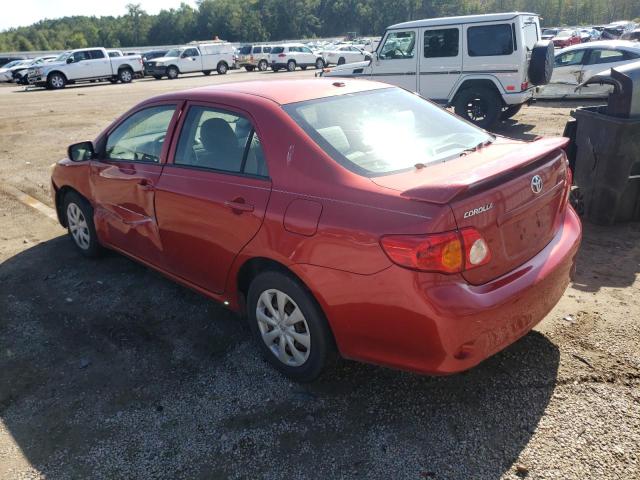 Photo 3 from auction – 2009 TOYOTA COROLLA BA with VIN JTDBL40E99J047408
