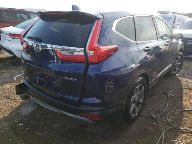 Photo 4 from auction – 2017 HONDA CR-V EXL with VIN 5J6RW2H89HL046958