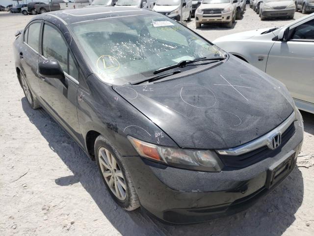 HONDA CIVIC EX 2012 with VIN 19XFB2F85CE056198 - Photo from auction