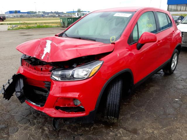 Photo 2 from auction – 2020 CHEVROLET TRAX LS with VIN KL7CJKSB0LB335396