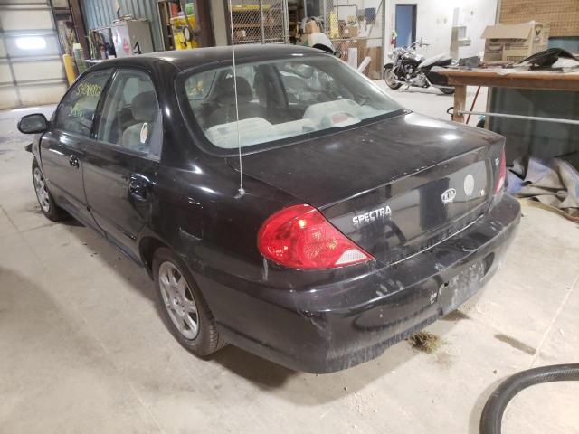 Photo 3 from auction – 2003 KIA SPECTRA BA with VIN KNAFB121535302257