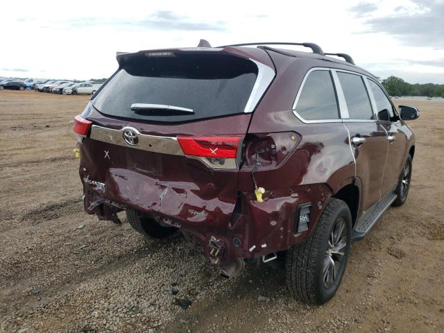 Photo 4 from auction – 2019 TOYOTA HIGHLANDER with VIN 5TDZZRFH9KS352315