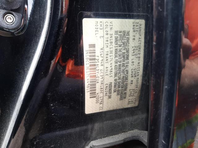 Photo 10 from auction – 2007 NISSAN VERSA S with VIN 3N1BC13E17L449815
