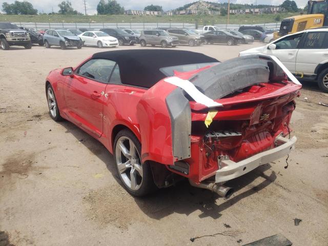 Photo 3 from auction – 2016 CHEVROLET CAMARO SS with VIN 1G1FF3D79G0176548
