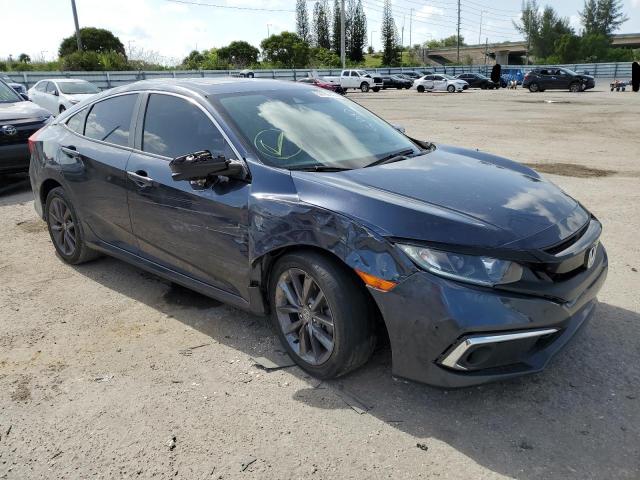 HONDA CIVIC EX 2020 with VIN 19XFC1F34LE008686 - Photo from auction