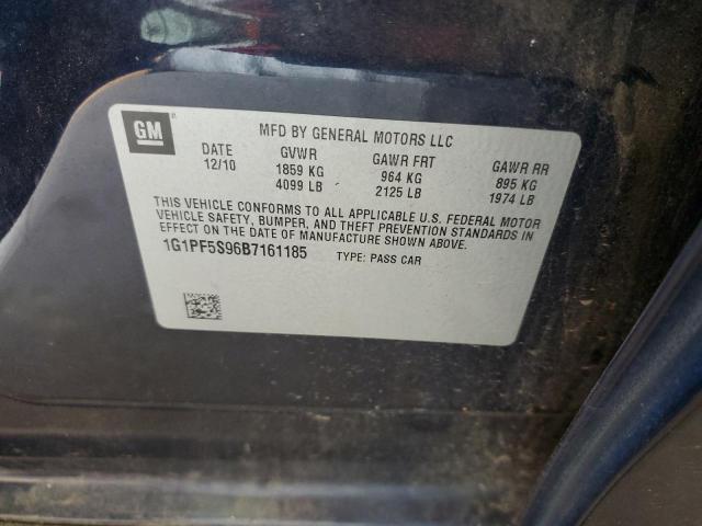 Photo 10 from auction – 2011 CHEVROLET CRUZE LT with VIN 1G1PF5S96B7161185