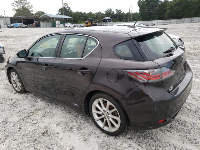 Photo 3 from auction – 2011 LEXUS CT 200 with VIN JTHKD5BH3B2015272