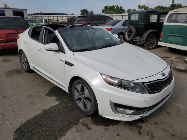 KIA OPTIMA HYB 2013 with VIN KNAGM4AD0D5062239 - Photo from auction