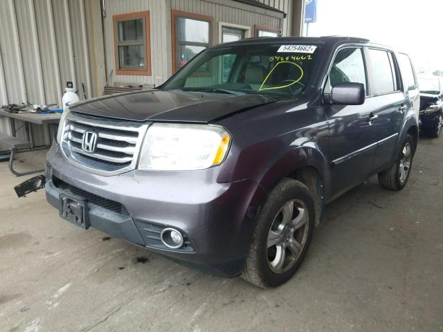 Photo 2 from auction – 2015 HONDA PILOT EXL with VIN 5FNYF4H60FB008188