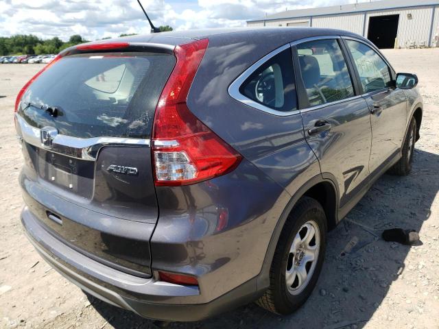 Photo 4 from auction – 2015 HONDA CR-V LX with VIN 5J6RM4H35FL042098