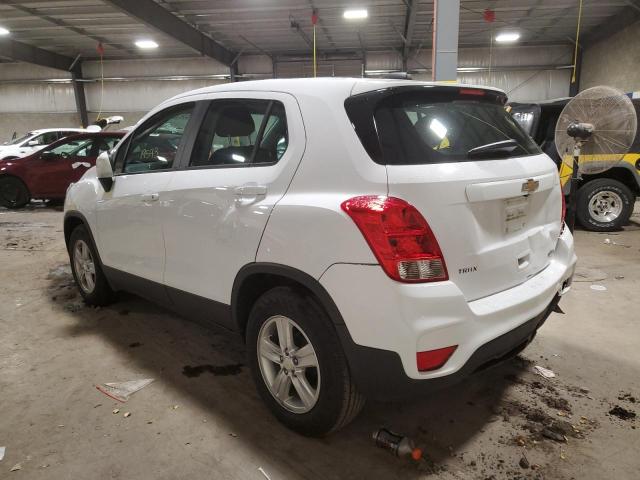Photo 3 from auction – 2019 CHEVROLET TRAX LS with VIN 3GNCJKSB4KL208495
