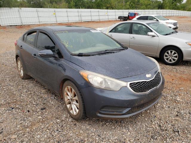 KIA FORTE LX 2014 with VIN KNAFX4A64E5091913 - Photo from auction