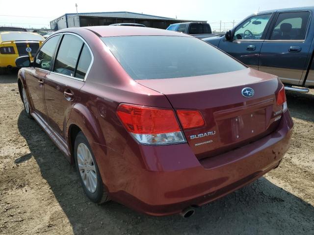 Photo 3 from auction – 2011 SUBARU LEGACY 2.5 with VIN 4S3BMBC69B3238472