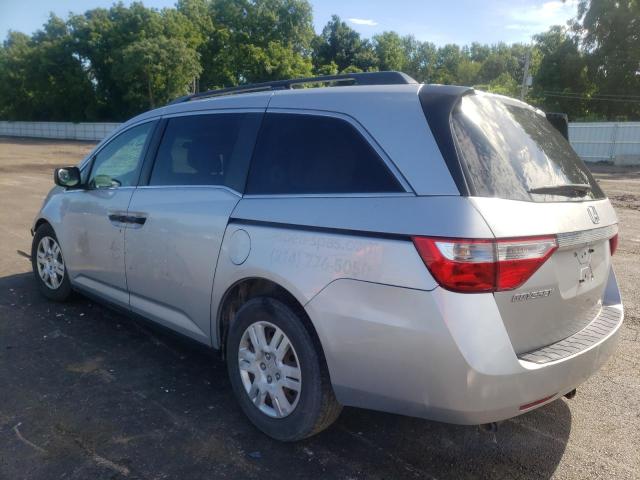 Photo 3 from auction – 2012 HONDA ODYSSEY LX with VIN 5FNRL5H20CB019865